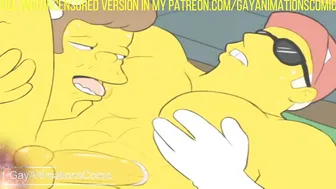 The Simpsons - Snake x Duff Man - Caricatura Animated