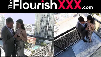 Balcony and Shower Sex Competition inside LA
