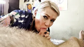 Russian Sexwife AimeeParadise is an Cute Magic Old Cocksucker