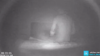 Concealed camera Real sex into the dark
