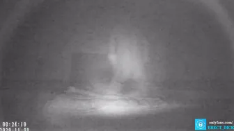 Concealed camera Real sex into the dark