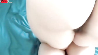 Hairy wife likes to get fucked with her butt plug in blowjob