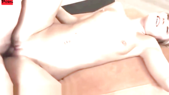 Gorgeous eurobabe banged by oldmans dick blowjob
