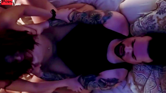 Romantic StepDaddy Lovingly Fills His Teen Twice - Double Creampie 132