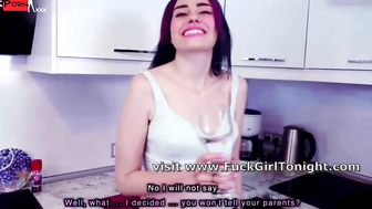 step Sister Dropped And Fucks For Housing _ POV 183