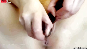 my flexibele cunt stuffed with big toy