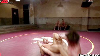Wrestling Teammates Fuck After Match