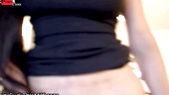 Watch This Super Hot Ebony Milf Will Make YOU CUM! ｜ Jennifer Exxotic Fucks Sons Frie 19