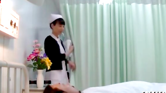 Asian nurse gets roughly fucked