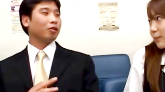 Hot sex for a hot office slut