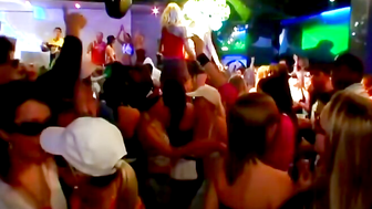 Raucous group banging session
