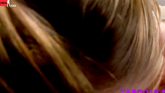 Appealing teen brunette pleases hard dick