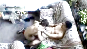 Spying on stepsister getting laid with neighbor