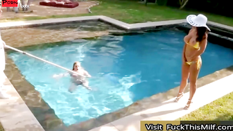 Lisa Ann and Jordi El in 'Lisa's Pool Boy Toy' 15