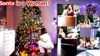 So Santa is a woman and a horny lesbian?