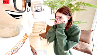 I Fingered Mia River Till She Soaked My Couch on PornDudeCasting!