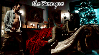 At midnight the Krampus visits me again to claim her prize