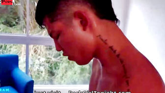 My voyeur stepbrother spies on me and leaves my ass with a lot of cum 115