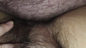 Soak Juicy Bushy Cunt Getting Pounded until I Cum