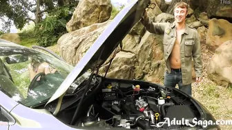 Big Titted cougar Stranded Inside Forest Needs Some Dick- Alexis Fawx