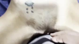 Petite grandma ( petite Becky) quickie cumshot