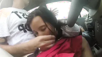 First Date Vehicle Fellatio And Cum Drink