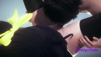 Chuunibyou Deme Koi 3D Animated - Rikka is fuck and