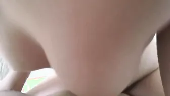 adorable amateur gigantic butt blonde fucks stranger for money POV