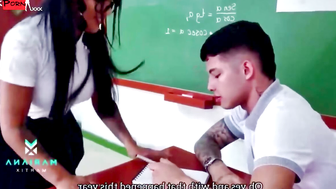 Students fuck secretly from their teacher in the classroom 139