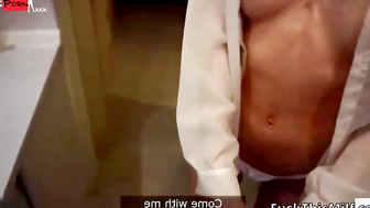 Schoolgirl saw a big cock and cum after 3 minutes of meeting.