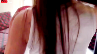 Hot Step-Mom Surprise - Older Woman Seduces Teenage Boy In Hotel Room