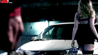 Hot Blonde Bombshell Hunter Chase Uses Her Sexual Charms To Solve A Mystery