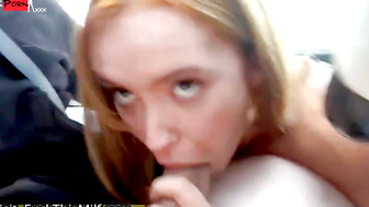 ZoeysLushLife - Hot & Busty Ginger Girlfriend Fucked Hard in Public Park