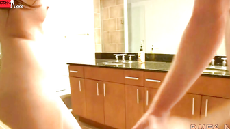 Hot Blonde Babe Gives A Sensual Handjob And Gets Fucked Hard