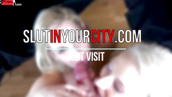 Deep & Hard Interracial Sex - Big Dick Thug Fucks Blonde Babe in Rough Style