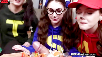Foursome Fun! Girls Share Their Sexual Adventures with Friends