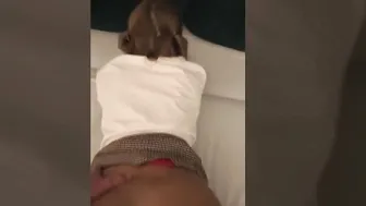 My Roommate Fucks me and Cum in (Close up Cumshot)