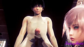 Fantasy XIII Anime - Claire Farron Rough Sex