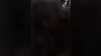 Gilf blowing young penis