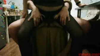 pounded a next door inside tights