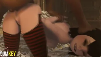 MAVIS DRACULA GETTING SCARED AND POUNDED Hotel Transylvania ANIME (BLENDER)