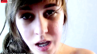 Step-Dad's Dirty Little Secret - Teen Facesitting & Facial