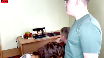 Hot Babe's Cheating Heart Gets Pounded Hard - Husband Watches From Another Room