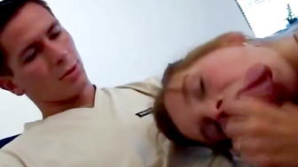 Amature Hottie Gets Lucky - Redhead Babe Fucked Hard By Old Man