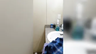 Cleaning Vagina before a Random Banged .