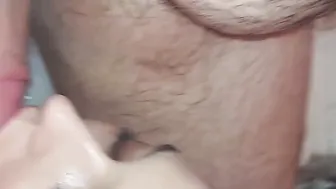 I suck it inside the bubble hot tub