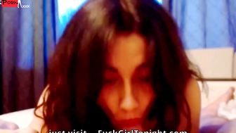 Girl Tease her Boyfriend and he Cum in her Deep Throat 57