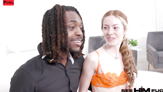 Well-Hung Charmer Glo Gets Lubed From Head To Toe By Explicit Kait!
