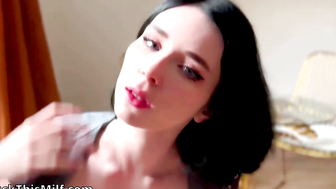 A Beautiful Stranger From Paris Lets Me Taste Her Croissant 8
