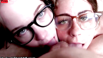 Lesbian Teens Try Step Brother's Cock - Venus Vixen & Renee Rose  Alex Adams 2